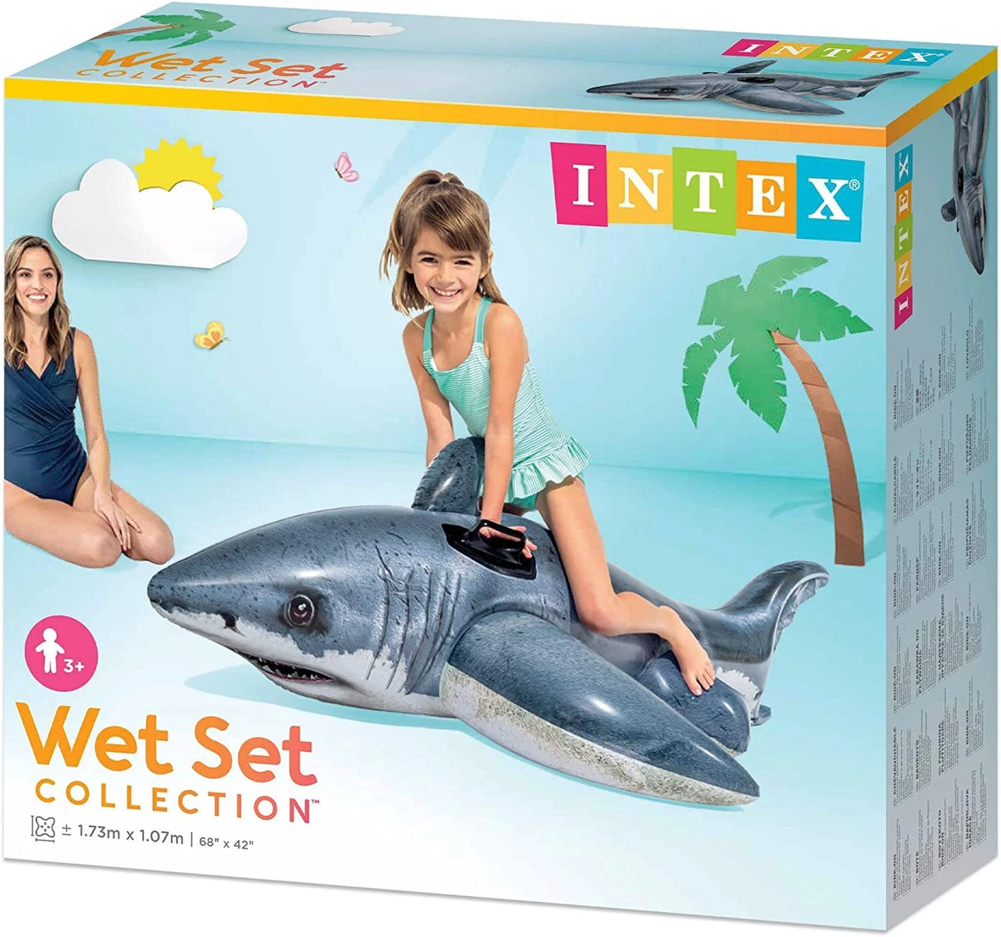 Intex Great White Shark 1.73 x 1.07m