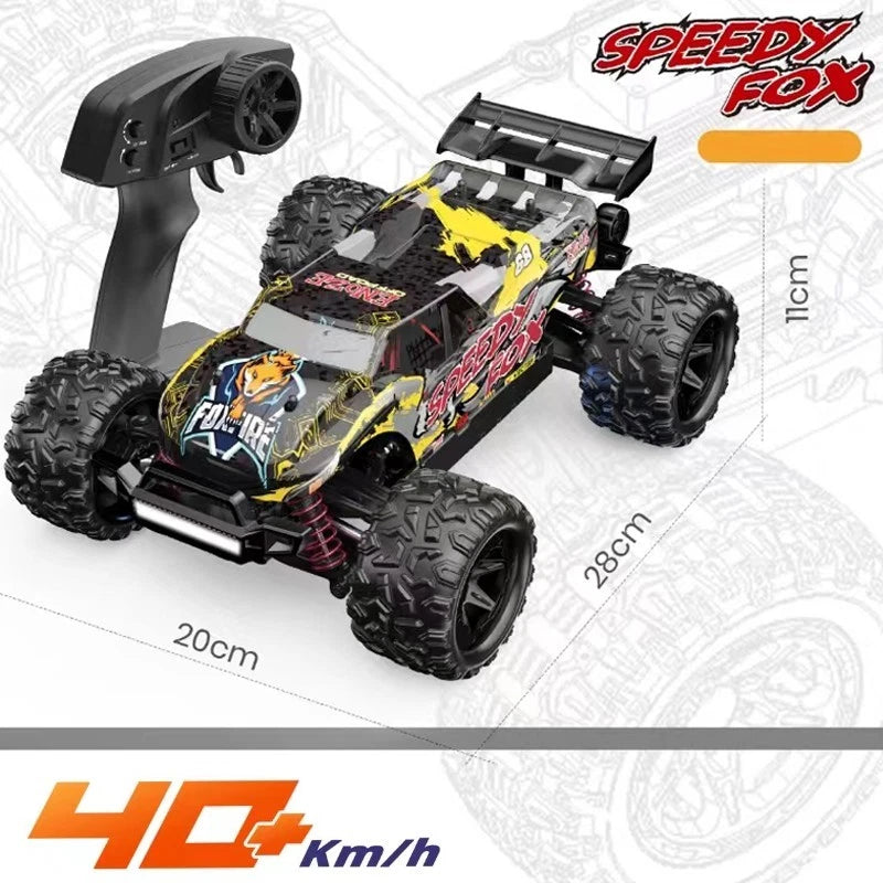 Enoze Rapid Pioneers RC Basher Car 1:18 4WD – 40 km/h High-Speed Off-Road Monster Truck