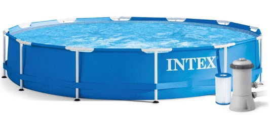 Intex Metal Frame Swimming Pool 3.66 x 0.76 m