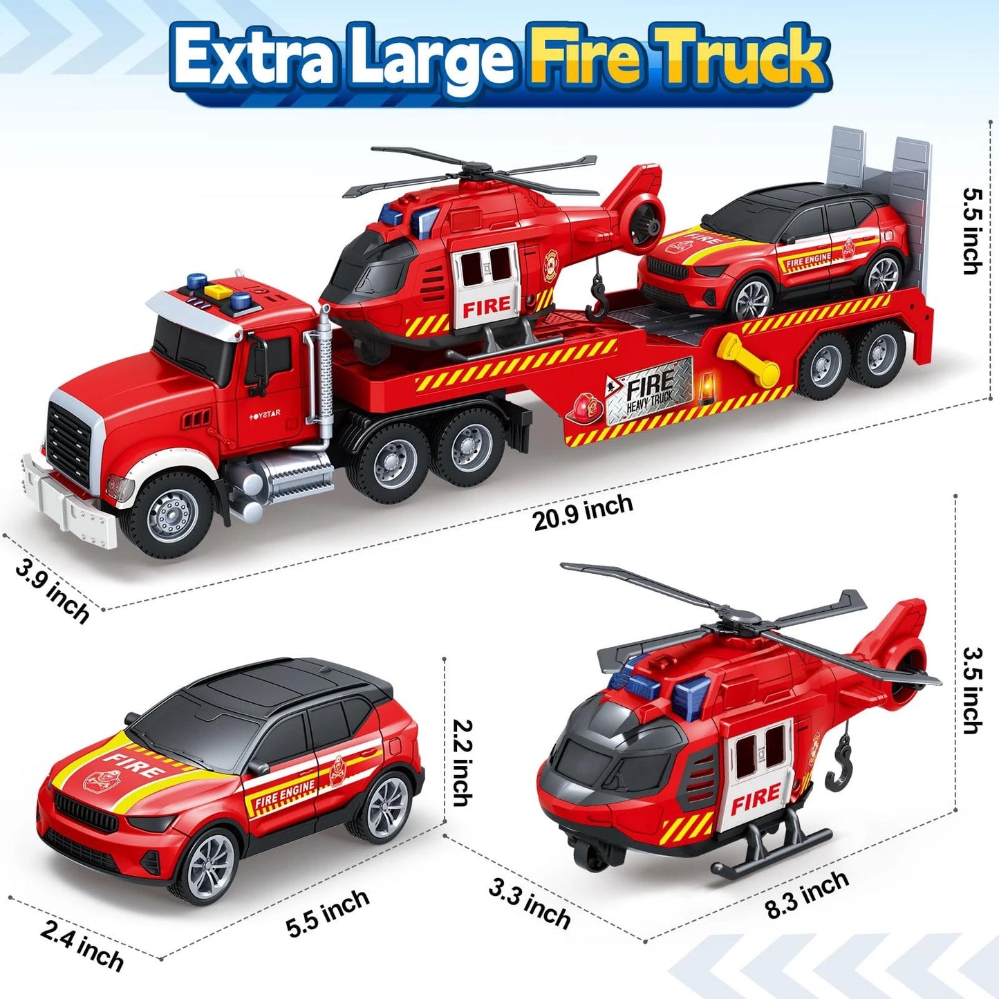 Fire Rescue Transporter Set (53cm)