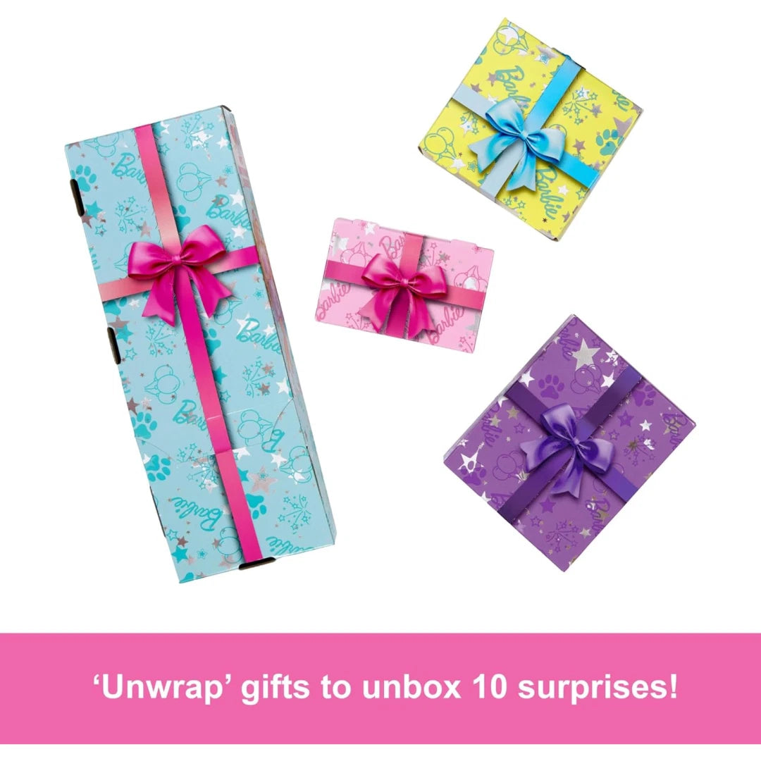 Barbie Party Unboxed Doll & Accessories