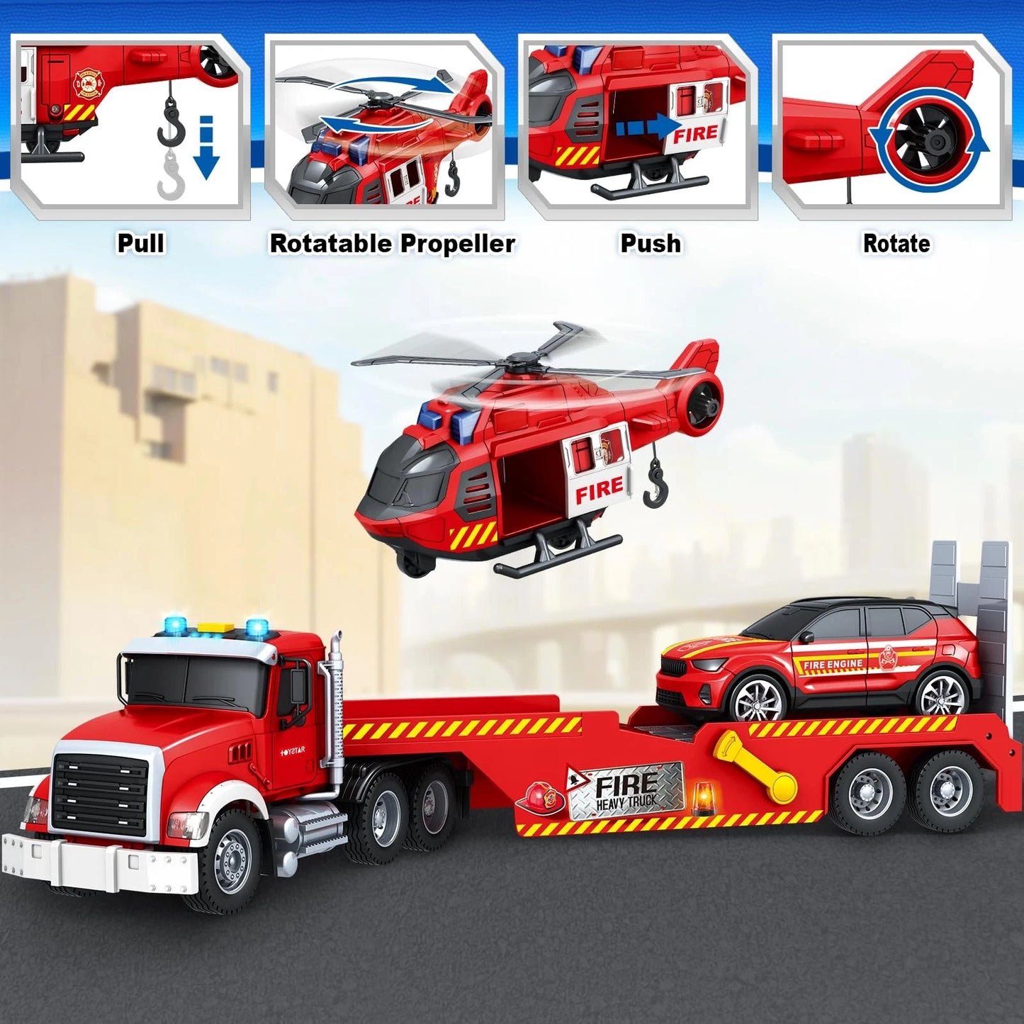 Fire Rescue Transporter Set (53cm)