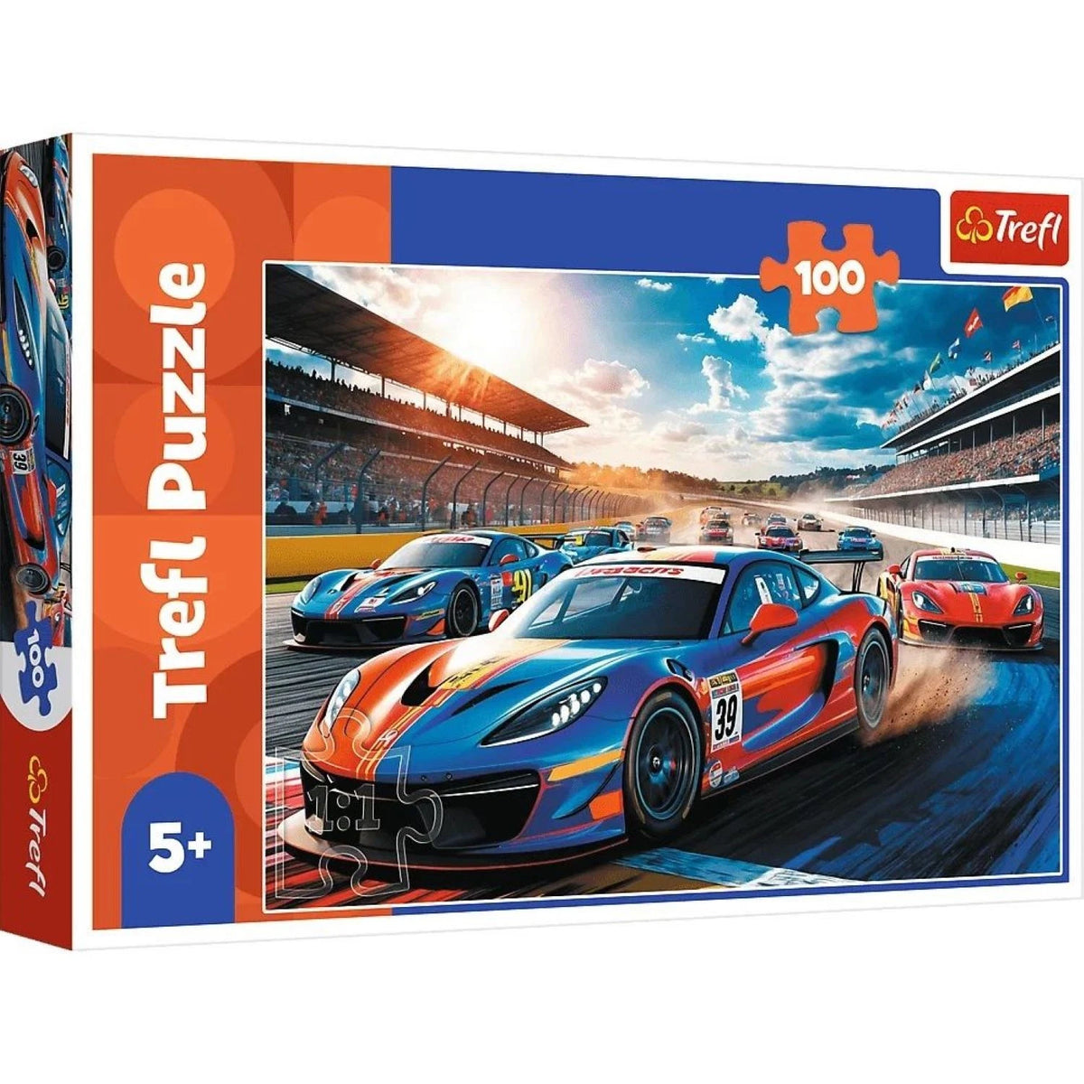 Trefl Fast Racer Puzzle 17403 – 100 Pieces