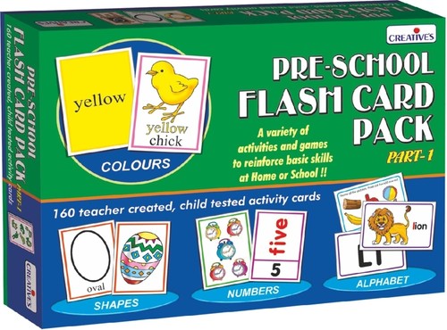 Creative Pre-School - Pre School Flash Card Pack