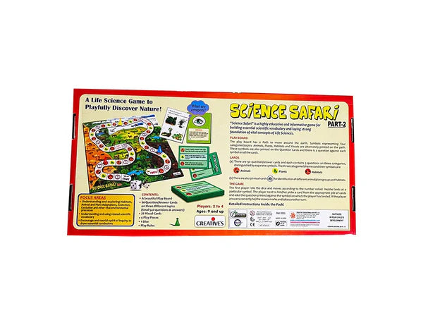Creatives - Science , Safari , Life Science Game , Discover Nature