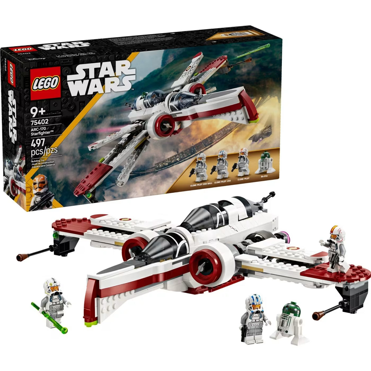 LEGO Star Wars ARC-170 Starfighter 75402 – 497 Pieces
