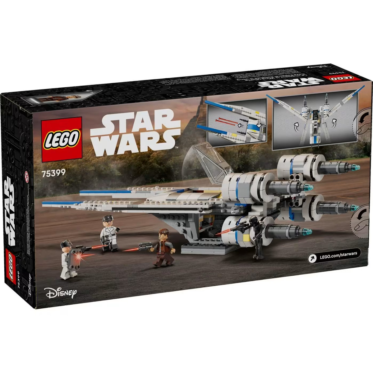 LEGO Star Wars Rebel U-Wing Starfighter 75399 – 594 Pieces