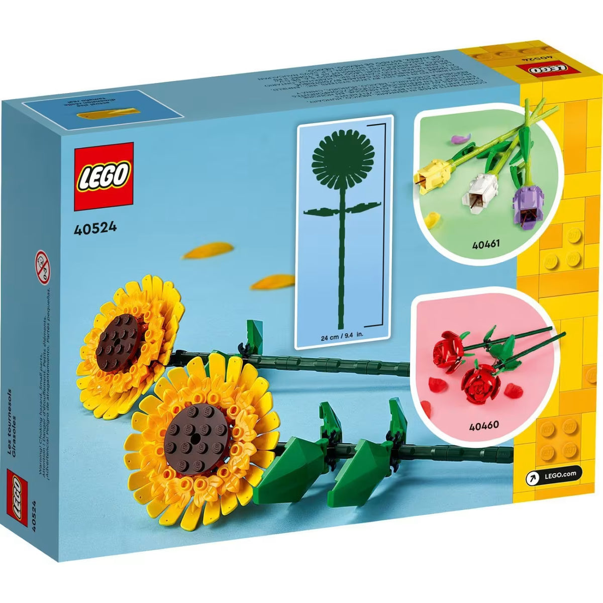 LEGO Sunflowers 40524 – Botanical Collection Flower Building Set | 191 Pieces