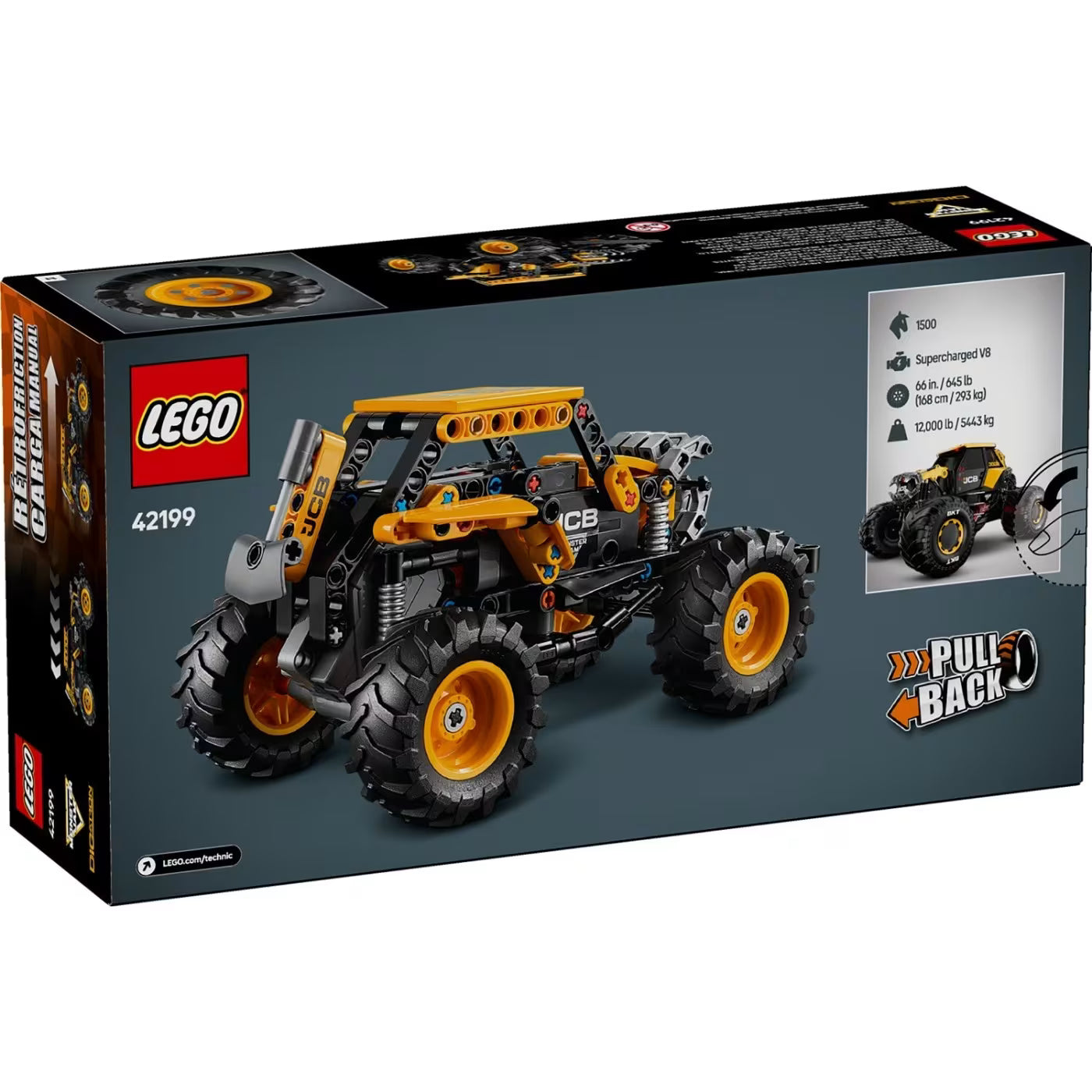 LEGO Technique Monster Jam DIGatron Pull-Back 218pcs
