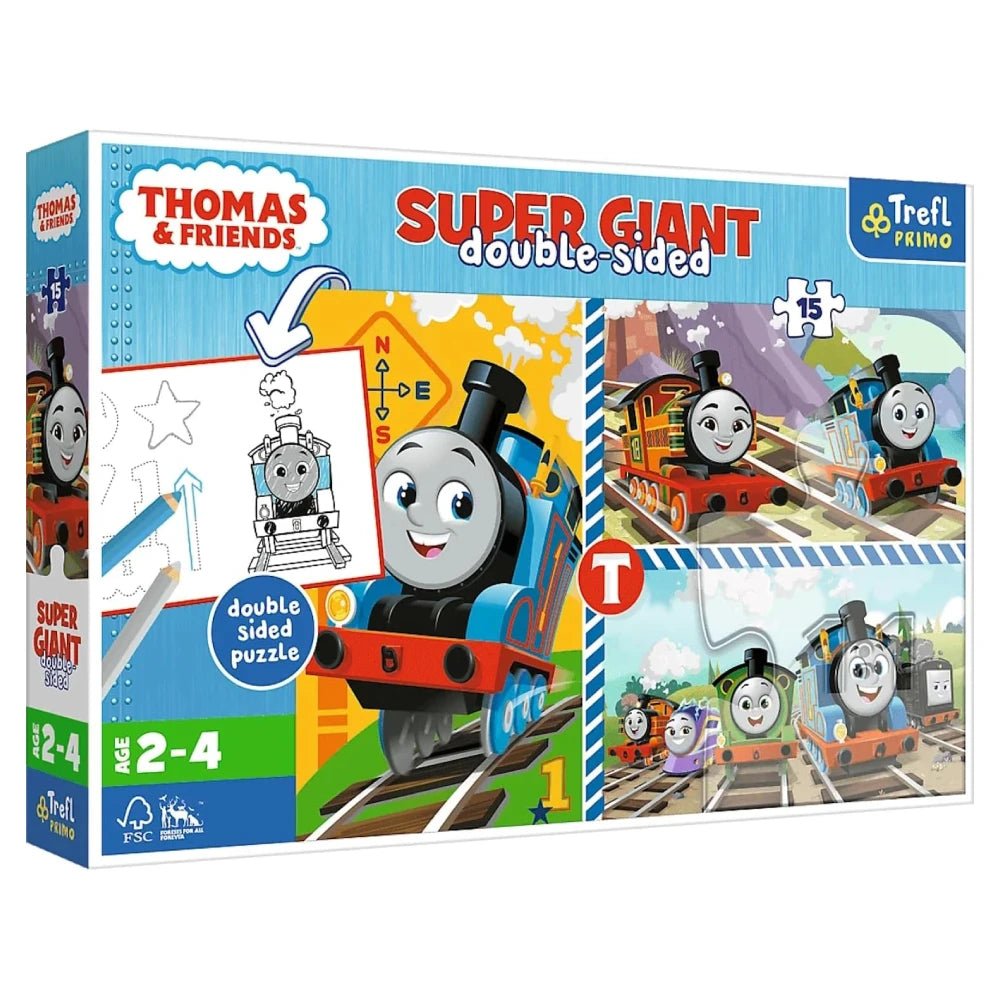 Trefl Thomas & Friends Super Giant Puzzle 42008 – 15 Pieces