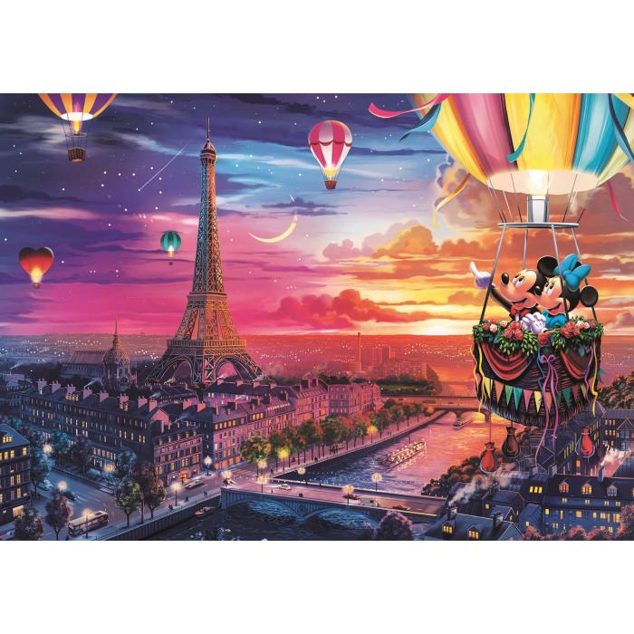Trefl Puzzle Premium Plus Mickey and Minnie in Paris 1000 Pieces