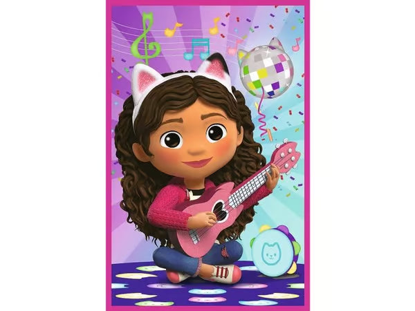 Trefl Gabby’s Dollhouse Puzzle 34876 – 3×50 Pieces