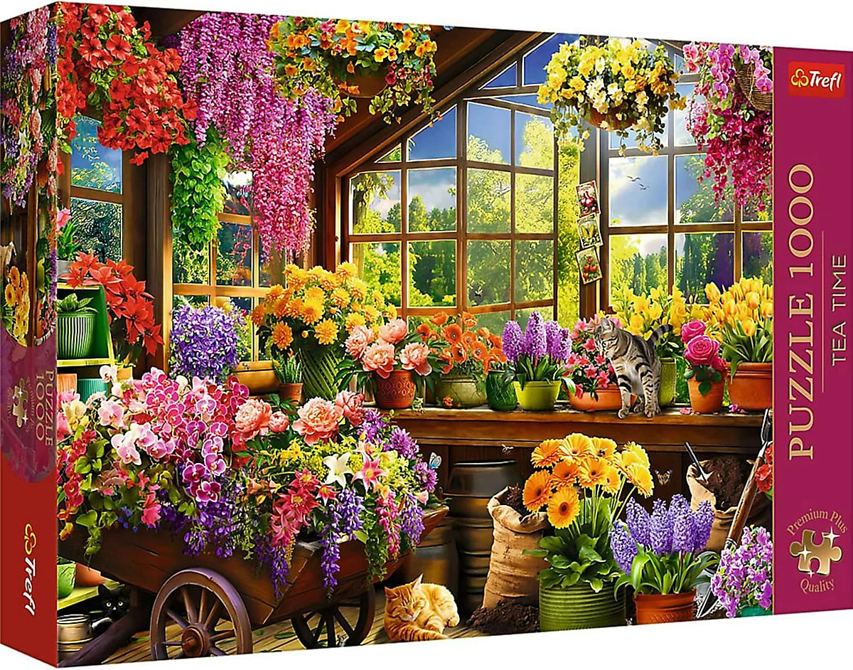 Trefl Puzzle Premium Plus: Preparing for Spring 1000 Pieces