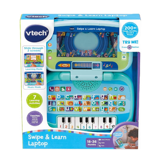 Vtech Baby Swipe & Learn Laptop Interactive Toy
